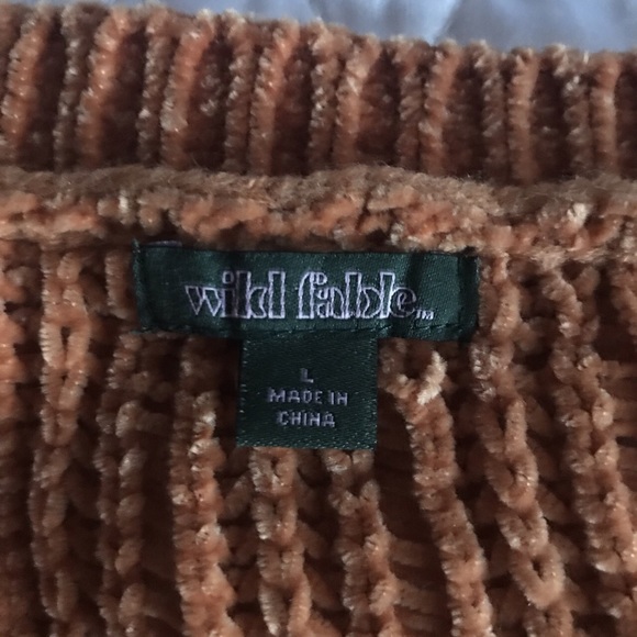 Mustard yellow knit sweater - Picture 2 of 2